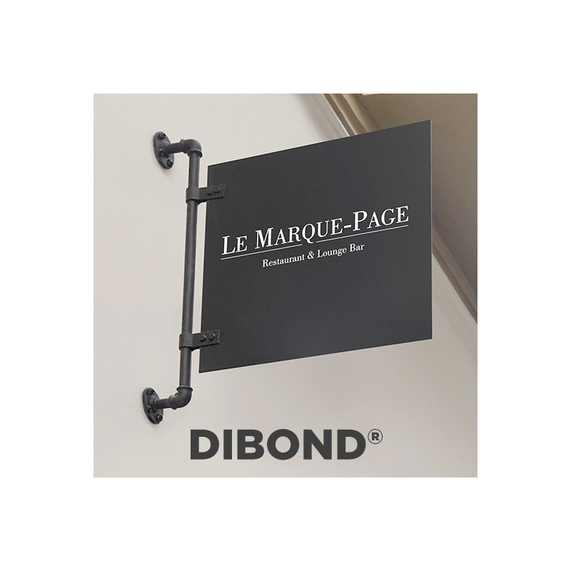 Panneau alu dibond sponsor 240x90 cm