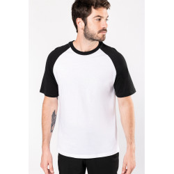 Tee Shirt bicolore manches...