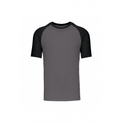 Tee Shirt bicolore manches courtes
