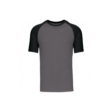 Tee Shirt bicolore manches courtes
