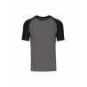 Tee Shirt bicolore manches courtes