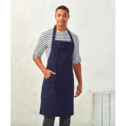 Tablier bavette en coton Chino