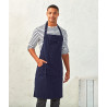 Tablier bavette en coton Chino