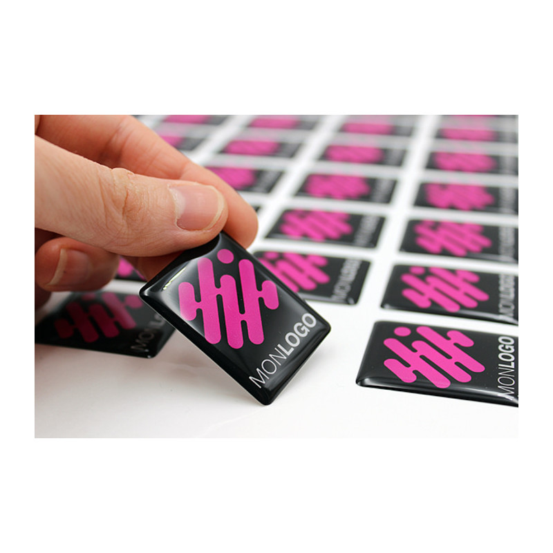 Stickers doming 3D