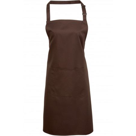 Tablier à bavette Colours avec poche